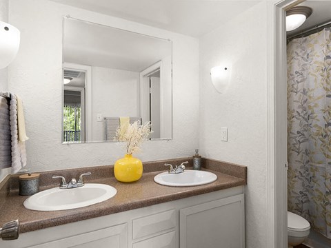 Large spacious bathroom in apartment in Albuquerque, NM